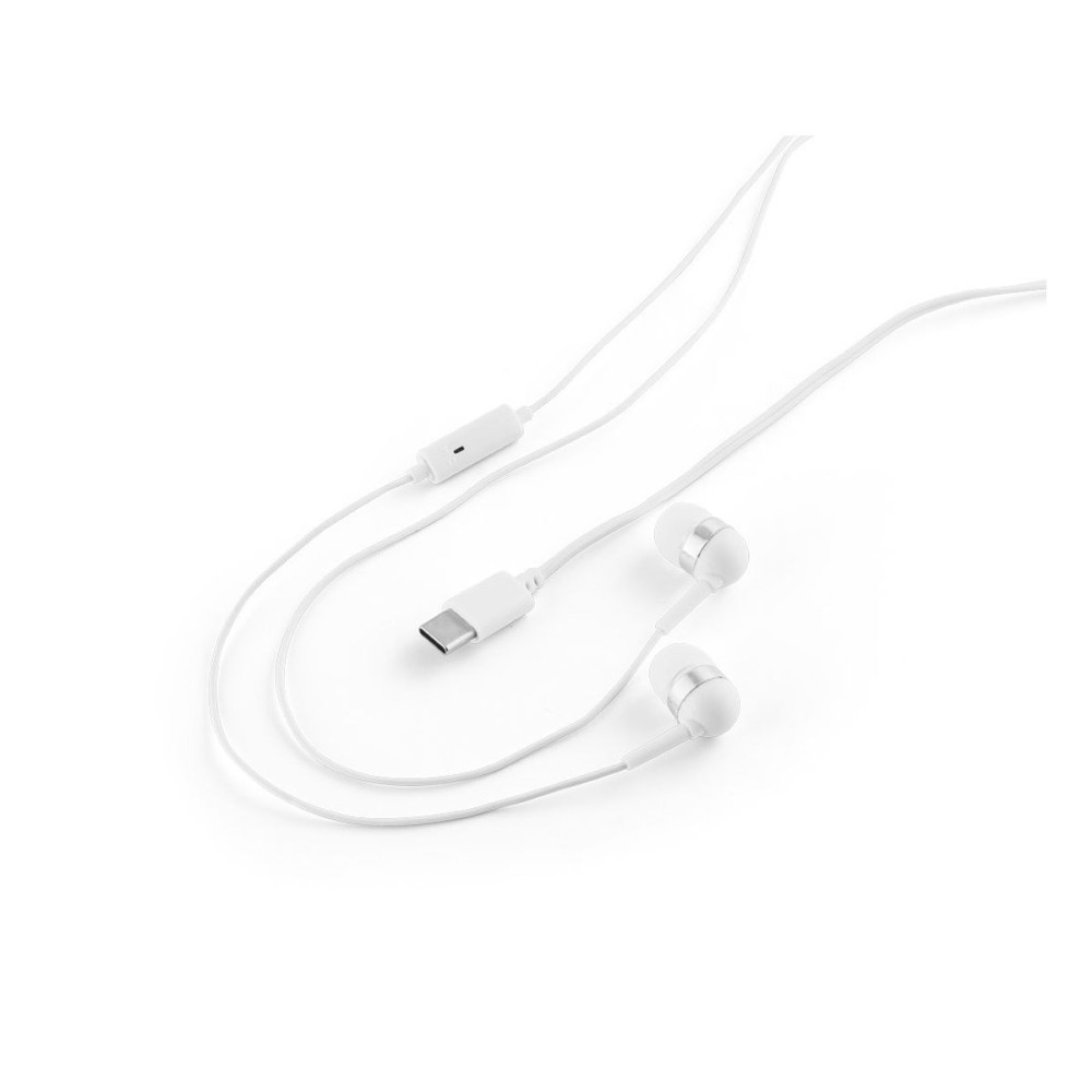PRESLEY - Earphones with 1'2 metre USB-C cable and built-in ABS microphone