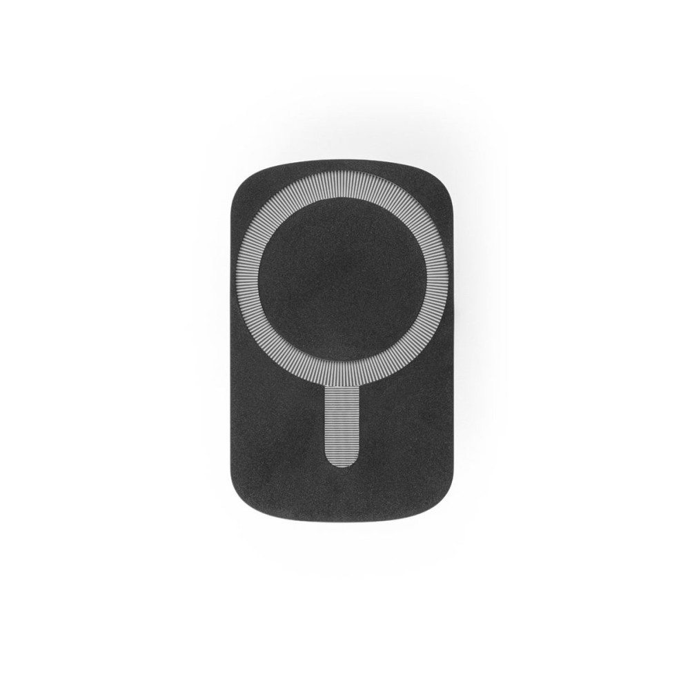 KOCH - Car smartphone holder with wireless magnetic charger 15W in recycled ABS (100% rABS)