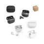 CAUBY - Wireless headphones in recycled ABS (100% rABS) with ANC and 7 hours of battery life CAUBY - Wireless headphones in recycled ABS (100% rABS) with ANC and 7 hours of battery life