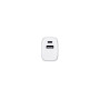 WEGENER - Power adapter with USB-A port 18W and USB-C 20W in recycled ABS (100% rABS) WEGENER - Power adapter with USB-A port 18W and USB-C 20W in recycled ABS (100% rABS)