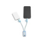 BERNERS - Superfast 6-in-1 USB cable in recycled PET (100% rPET) BERNERS - Superfast 6-in-1 USB cable in recycled PET (100% rPET)
