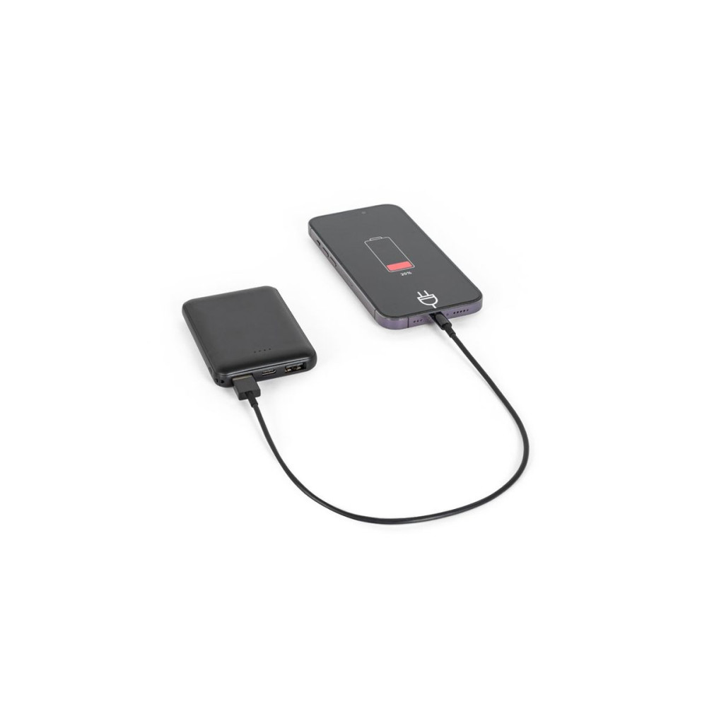LEAKEY 5 - Power bank 5.000 mAh in recycled ABS (100% rABS)