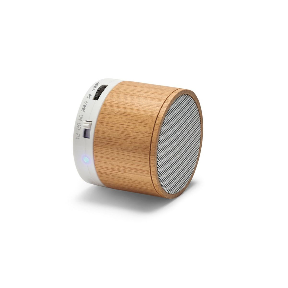 GLASHOW - Bamboo portable speaker with microphone