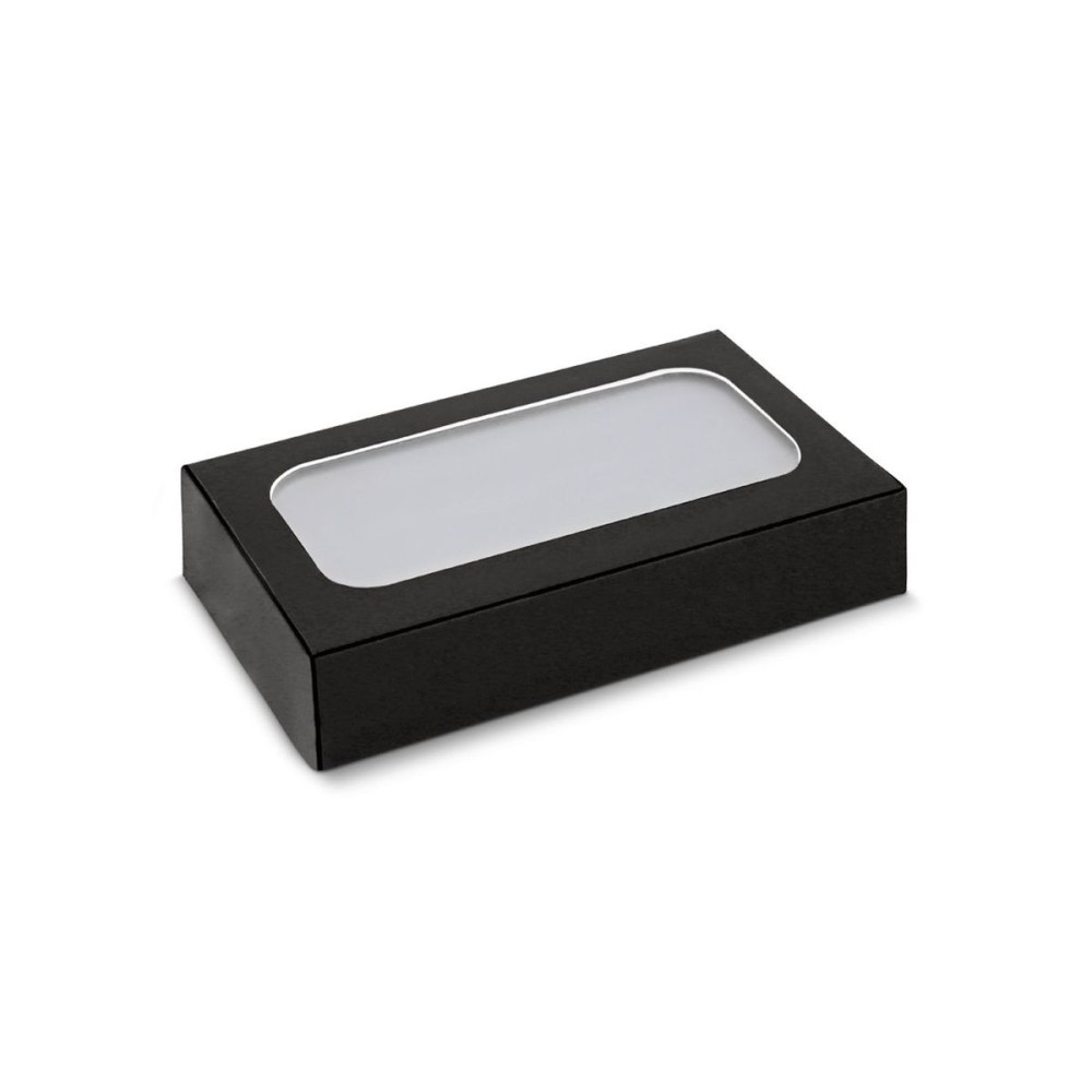 MARCET - Power bank slim 4'000 mAh in recycled aluminium (100% rAL) and recycled ABS (100% rABS)
