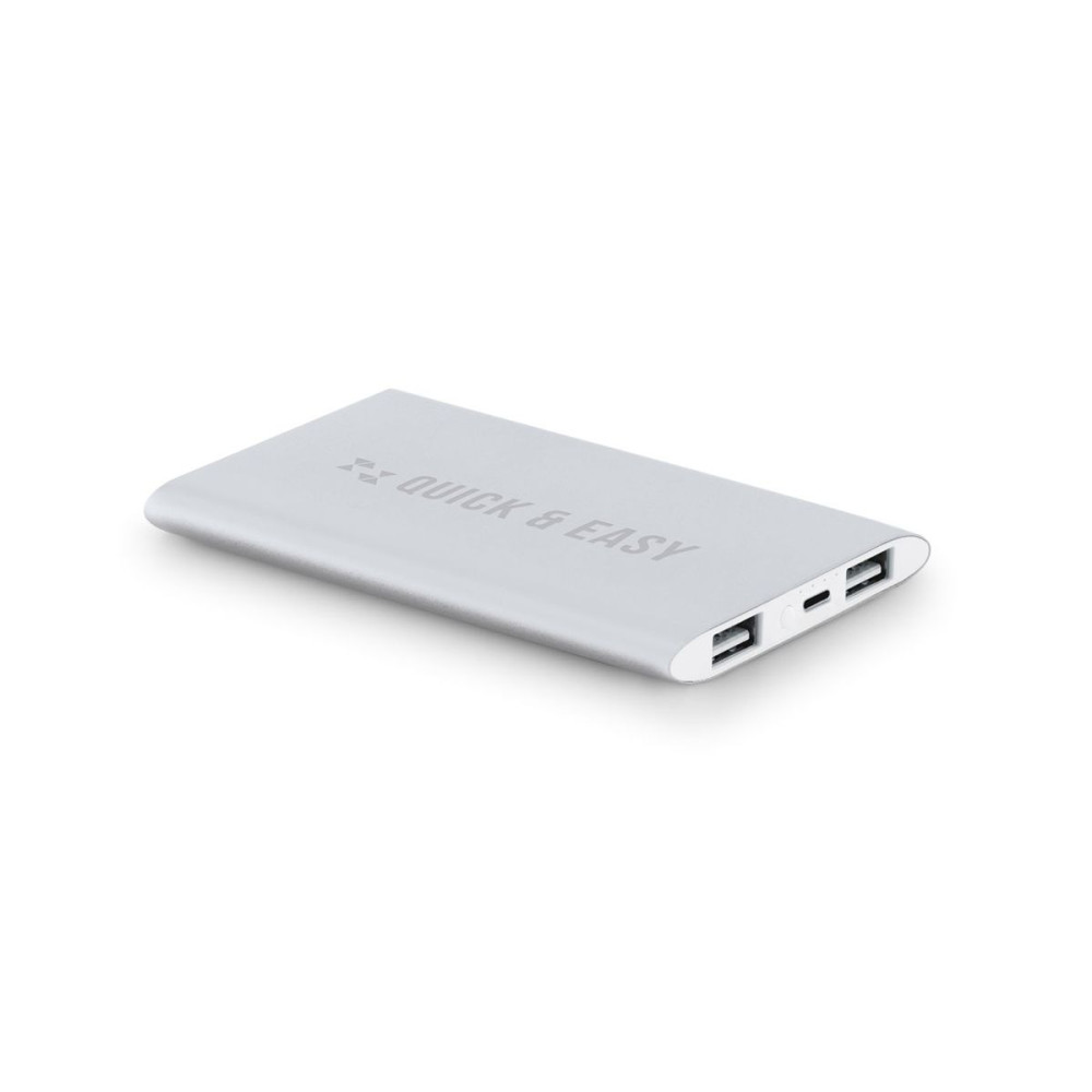 NOBEL - Power bank 7.200 mAh in recycled aluminium (100% rAL)