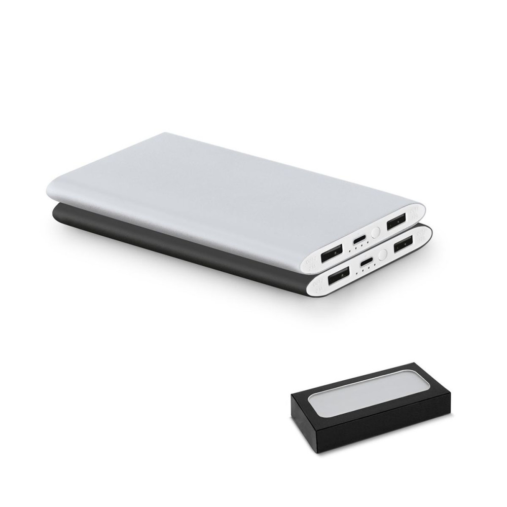 NOBEL - Power bank 7.200 mAh in recycled aluminium (100% rAL)