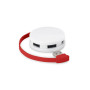 GARDNER - HUB with cable and 4 USB-A ports in ABS GARDNER - HUB with cable and 4 USB-A ports in ABS