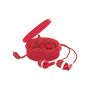 GERMAIN - Earphones with 1'2 metre ABS cable