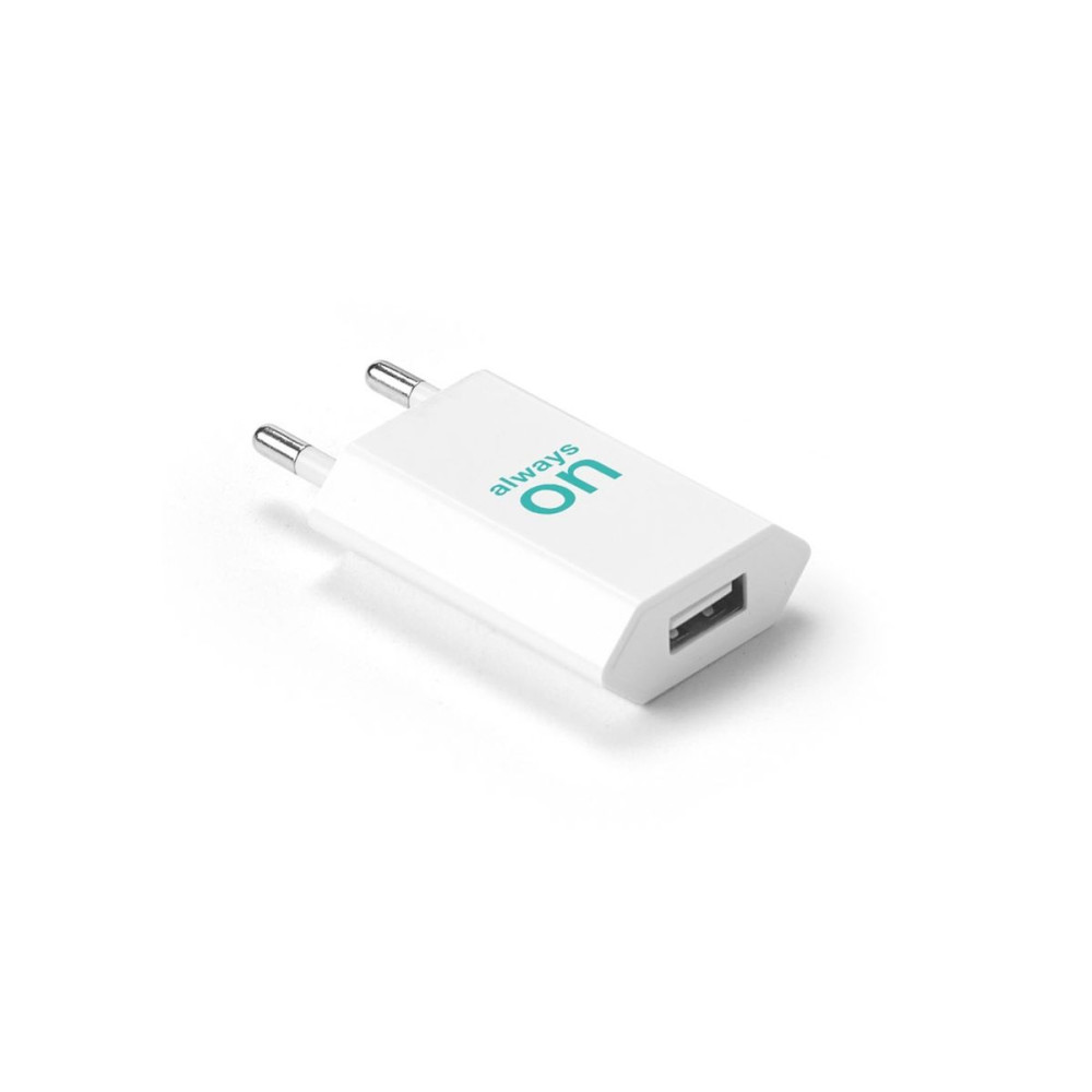 WOESE - Power adapter USB-A 5W made from recycled ABS (100% rABS)