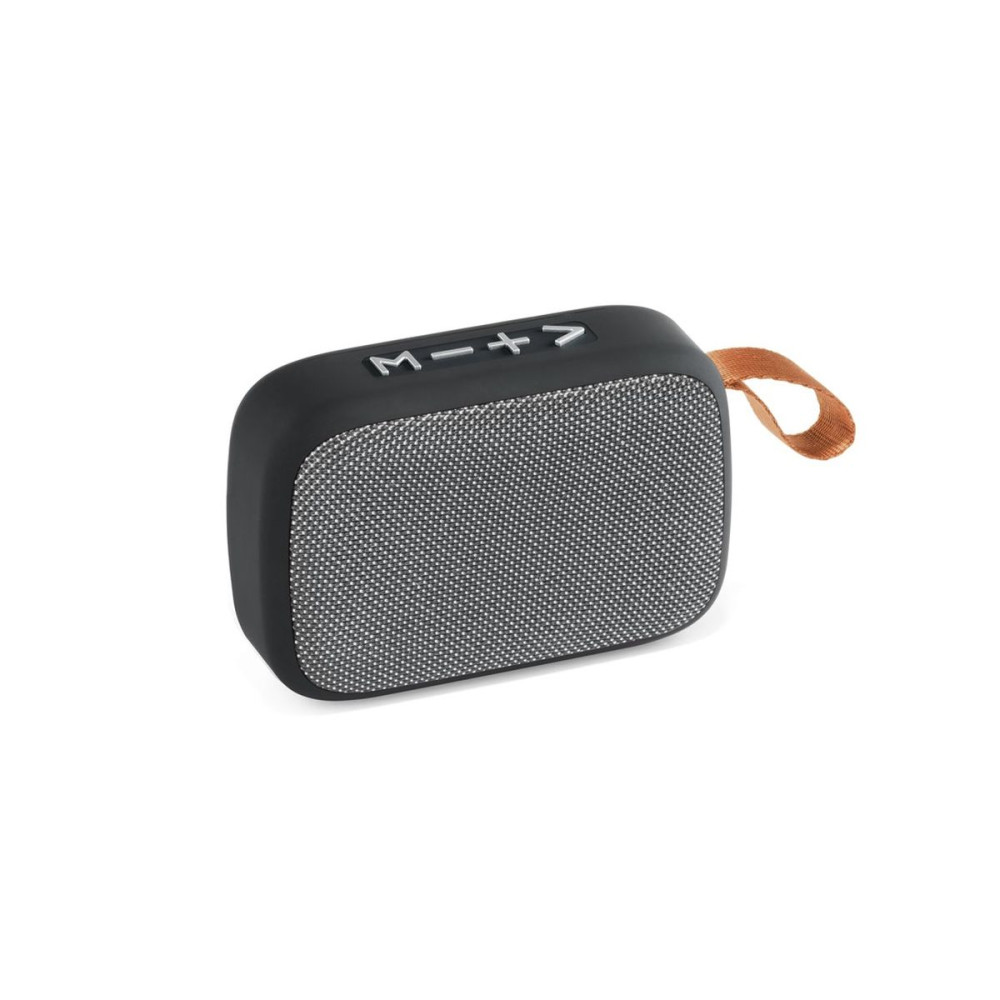 GANTE - Portable 3W speaker with 2h battery life in polyester and ABS