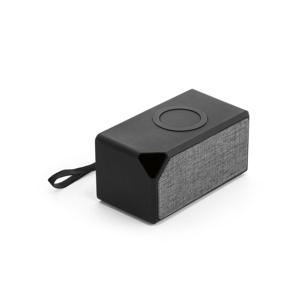 GRUBBS - ABS portable speaker with wireless charging