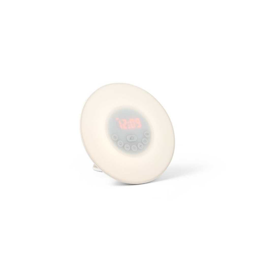 SOLEIL - Alarm clock with yellow light
