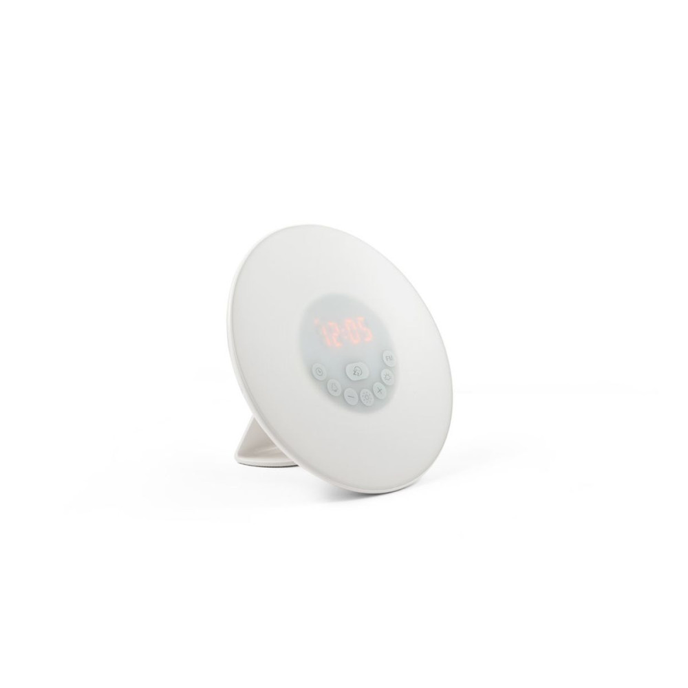 SOLEIL - Alarm clock with yellow light