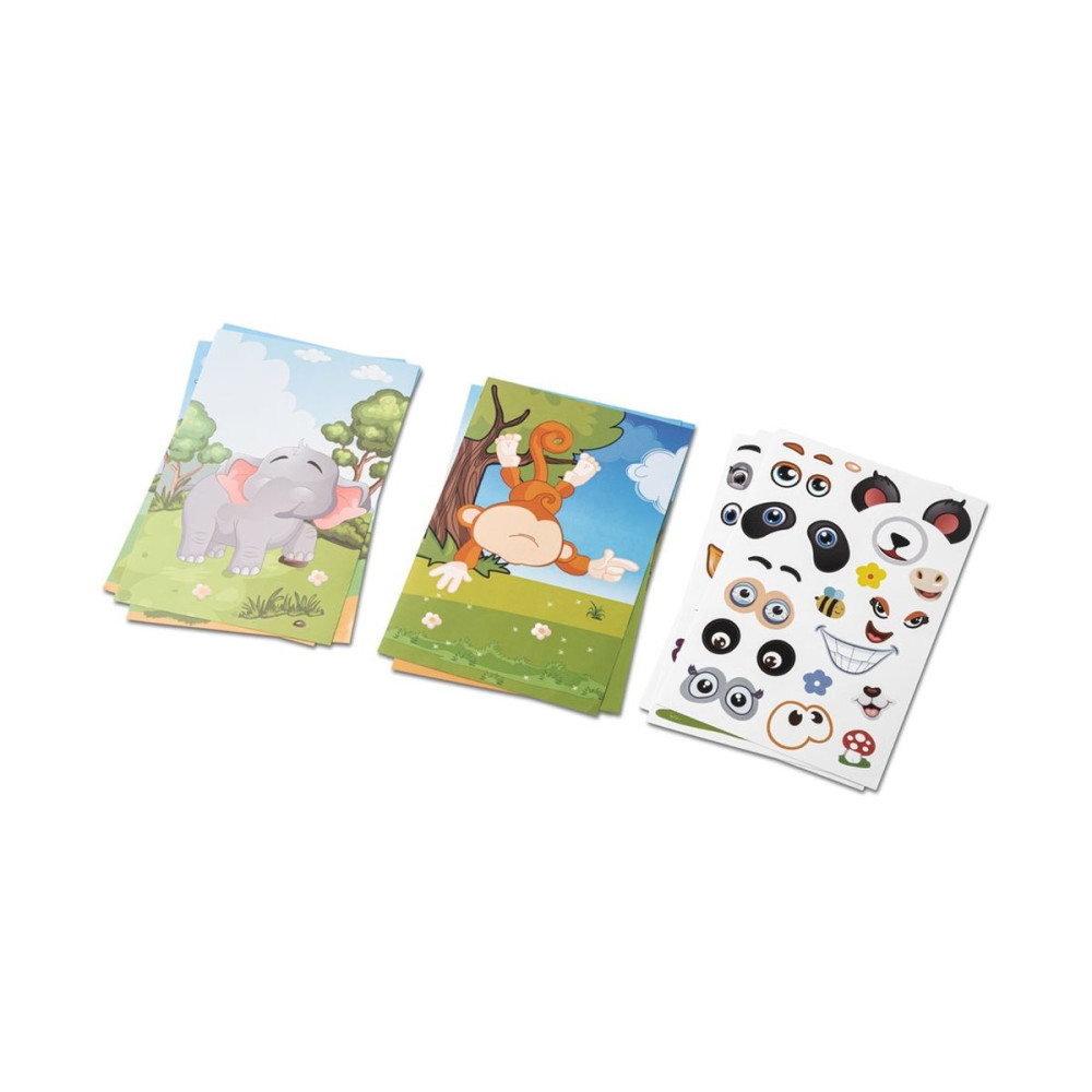 MADAGASCAR - Sticker set with six sheets