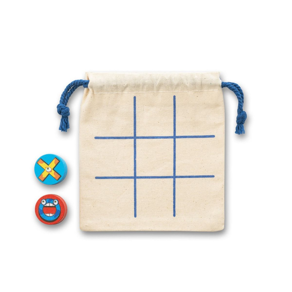 CROSSES - Classic 10-piece plywood Tic Tac Toe game