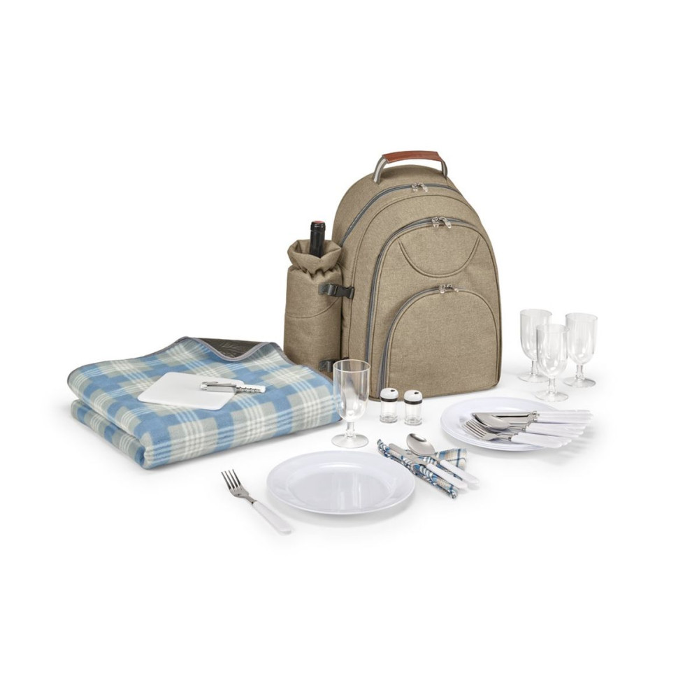 VILLA - Thermal picnic backpack in 600D, high-density recycled polyester