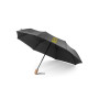 RIVER - Telescopic umbrella in 190T recycled polyester (100% rPET) pongee with automatic opening and closing RIVER - Telescopic umbrella in 190T recycled polyester (100% rPET) pongee with automatic opening and closing
