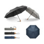 RIVER - Telescopic umbrella in 190T recycled polyester (100% rPET) pongee with automatic opening and closing RIVER - Telescopic umbrella in 190T recycled polyester (100% rPET) pongee with automatic opening and closing