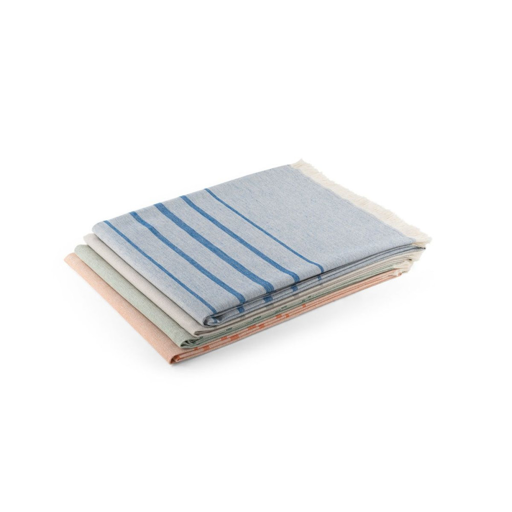 CAPLAN - Multifunctional towel made of light and resistant cotton (90%) and recycled cotton (10%)