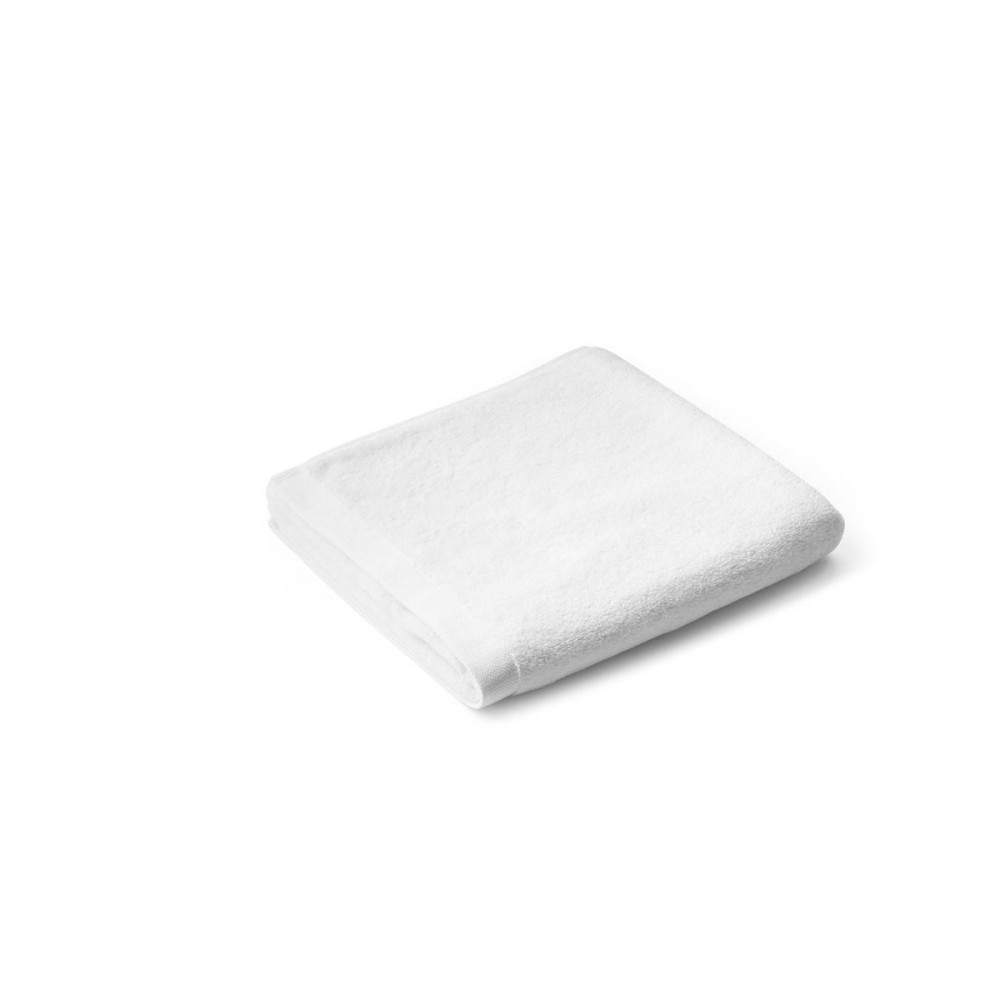 BARDEM M - Face towel (500 g/m²) in cotton (82%) and recycled cotton (18%)