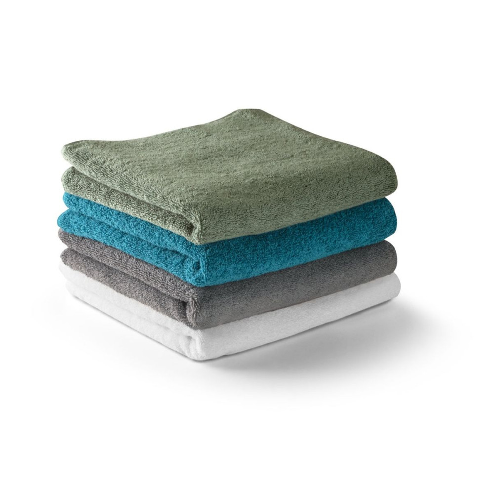 BARDEM S - Hand towel (350 g/m²) in cotton (82%) and recycled cotton (18%)