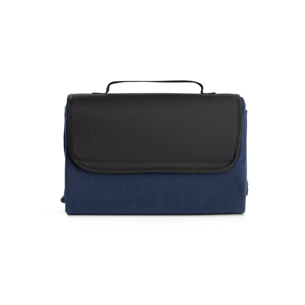 RILEY - Fleece blanket with carry handle and flap (180 g/m²)