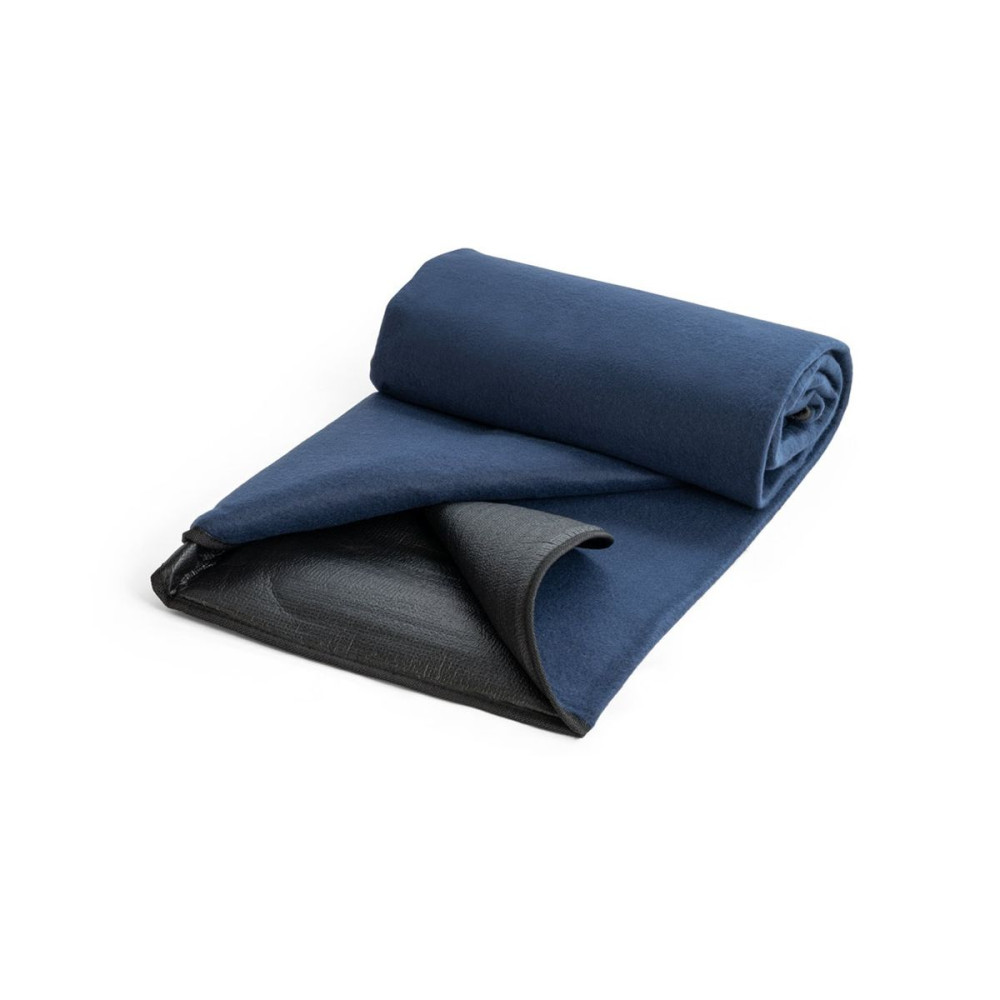 RILEY - Fleece blanket with carry handle and flap (180 g/m²)