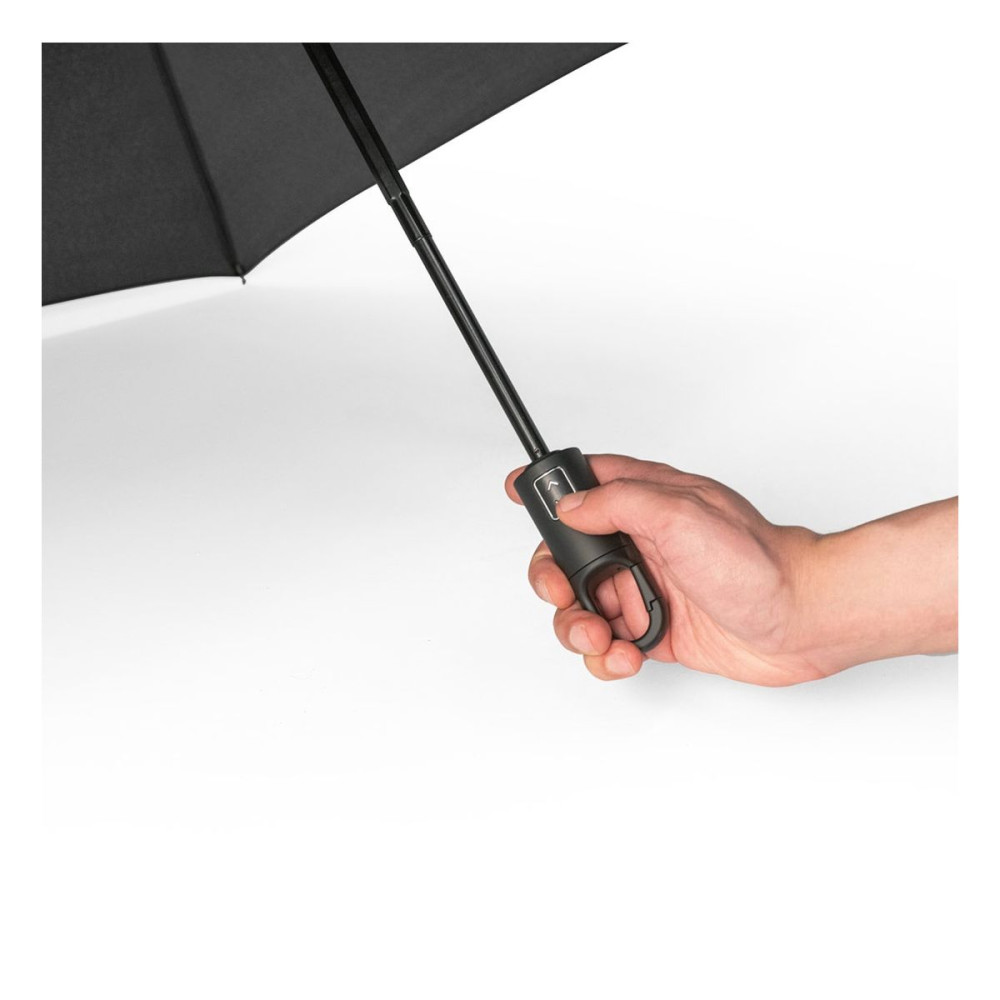 GUSTAVO - Recycled polyester (100% rPET) 190T pongee umbrella with automatic opening and closing