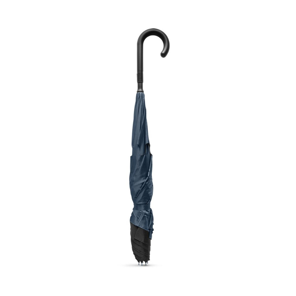 ANGELA - 190T pongee reversible folding umbrella