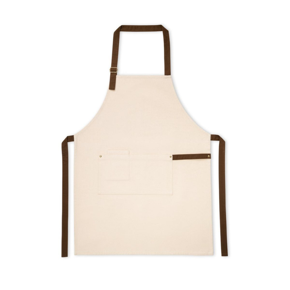 HOLM - 100% cotton canvas apron (320 g/m²) with metal details