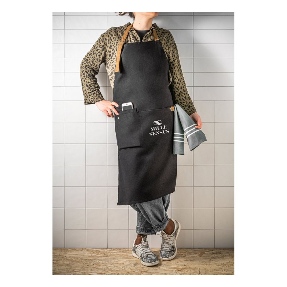 VESPER - 100% cotton canvas apron (300 g/m²) with metal details