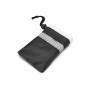 TRAVIS - Microfibre sports towel with 190T pouch (210 g/m²)