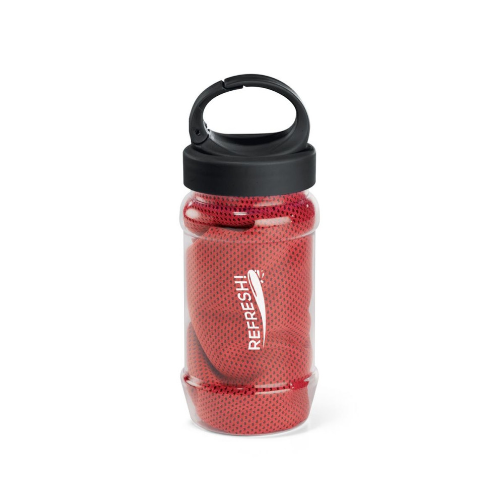 ARTX PLUS - Set with a PP and PET bottle and a polyamide and polyester sports towel