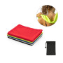 BERNAL - Recycled polyester (100% rPET) fitness cooling towel with non-woven pouch BERNAL - Recycled polyester (100% rPET) fitness cooling towel with non-woven pouch