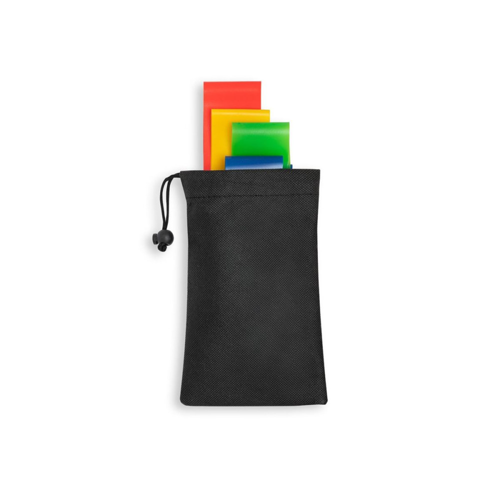 BURPEE - Set of elasticated resistance bands with non-woven pouch