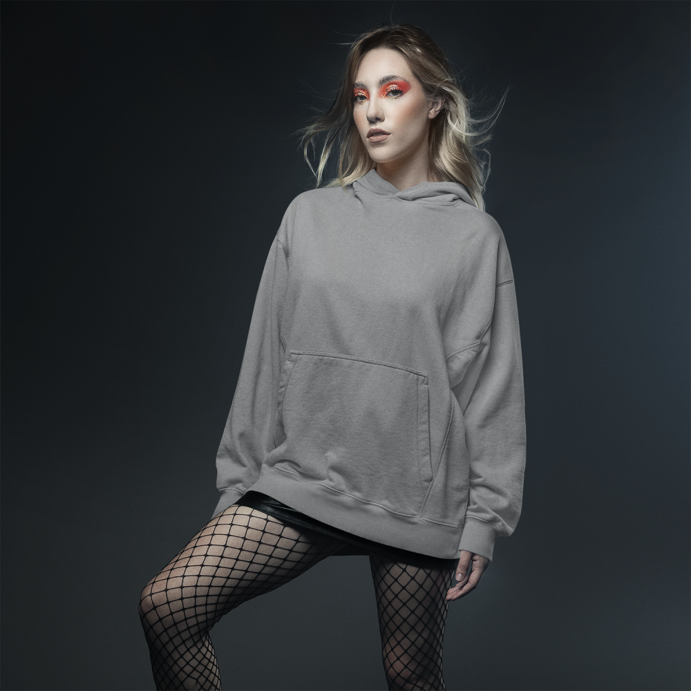 Kapüşonlu və cibli sviter Hoodie
